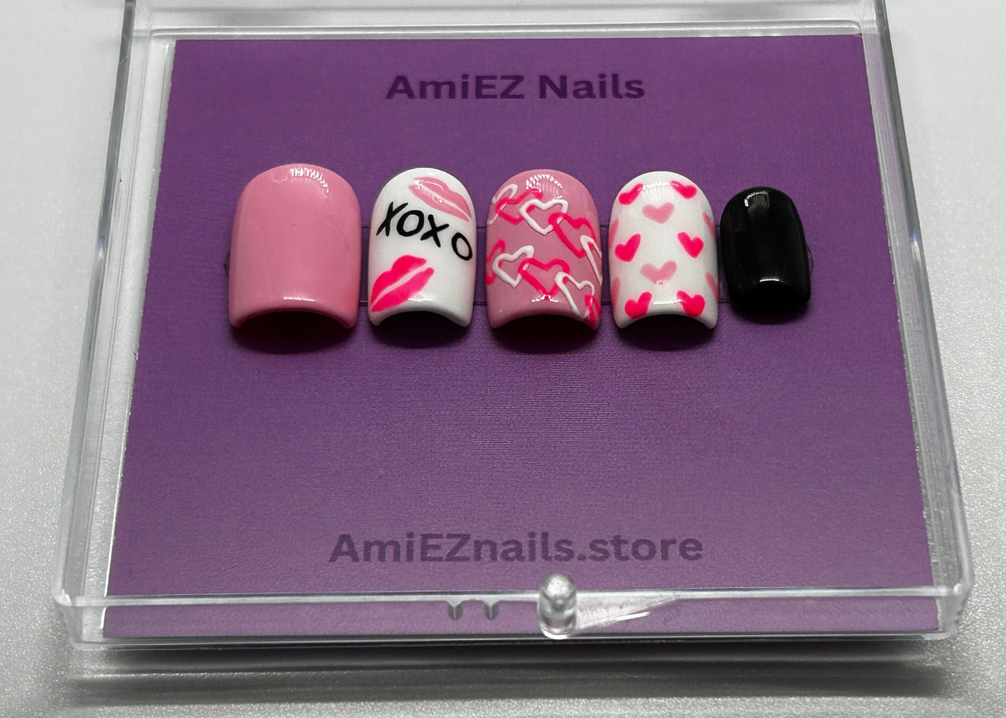 Love Note Gel Nails