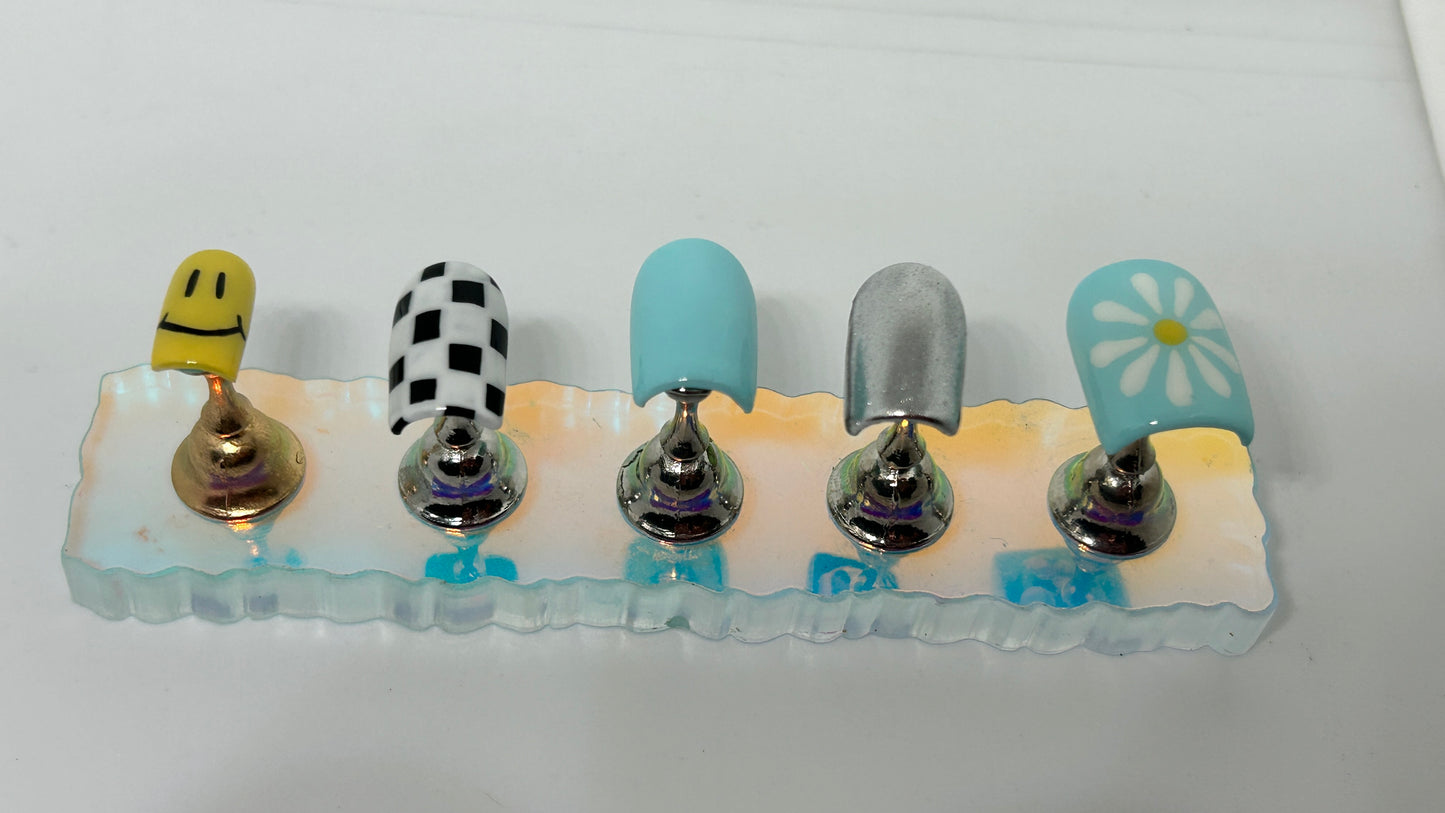 Smiles and Blossoms Gel Nail Set
