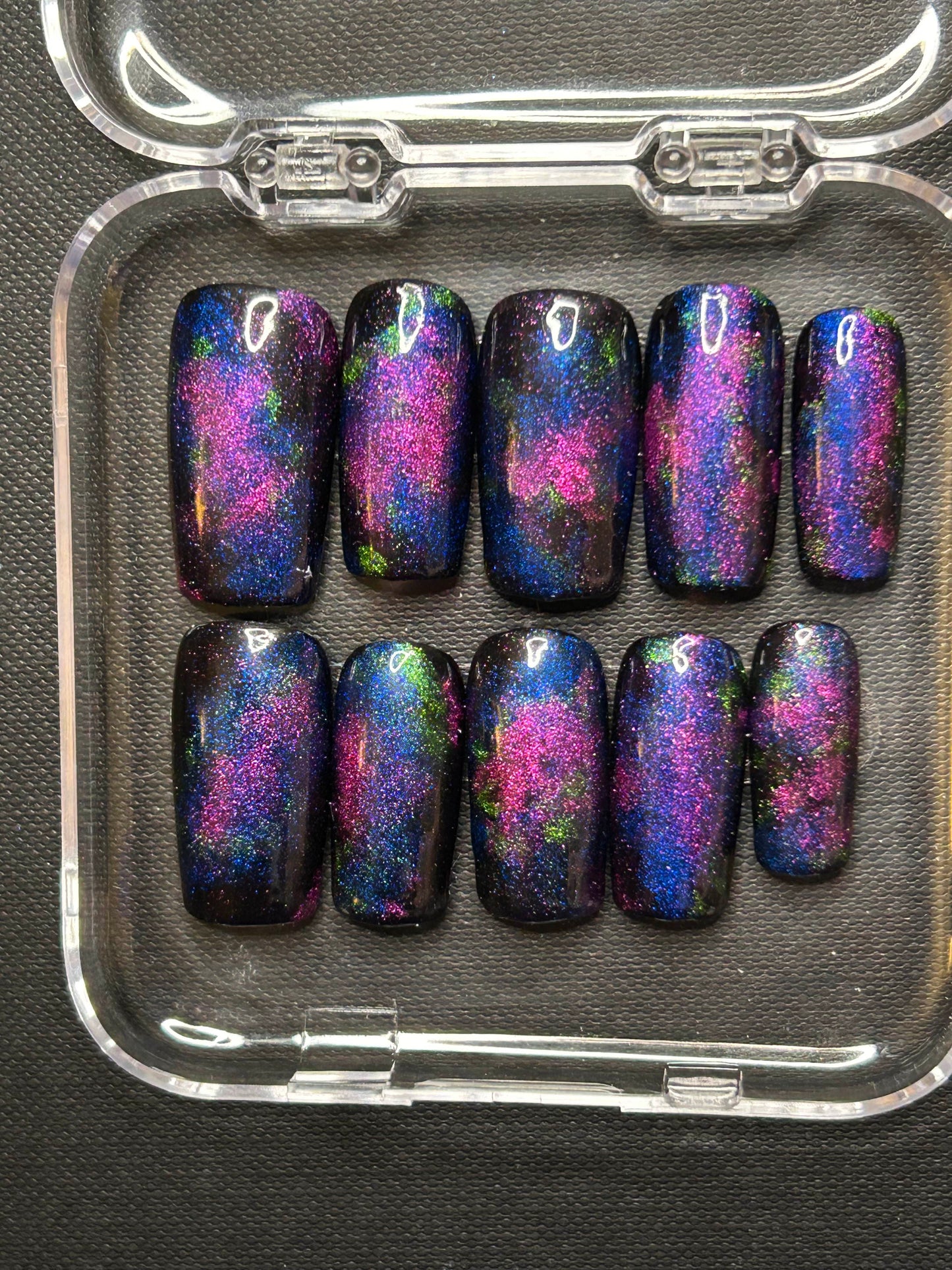Galaxy Chrome Gel Nail Set