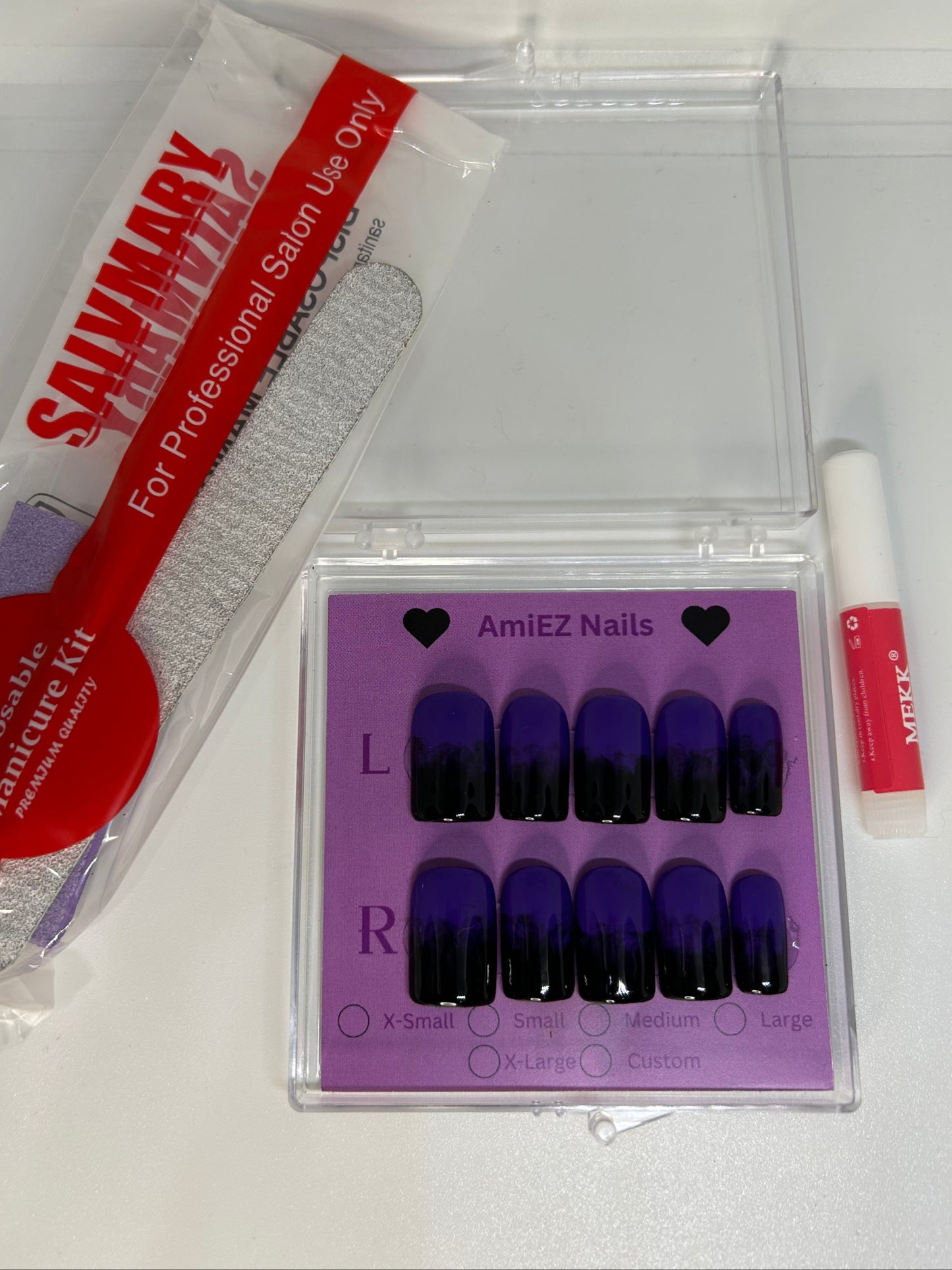 Midnight Amethyst Ombre Nail Kit