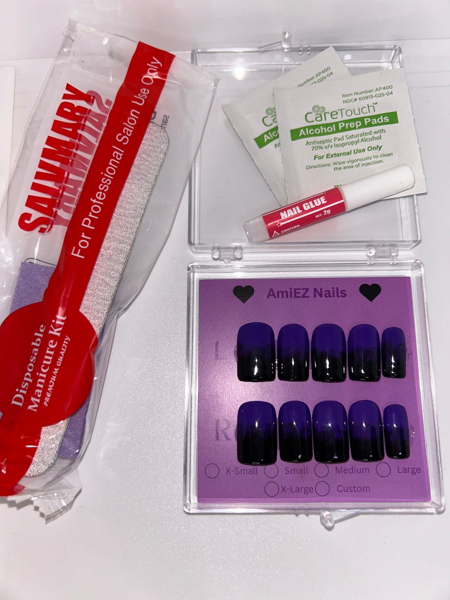 Midnight Amethyst Ombre Nail Kit