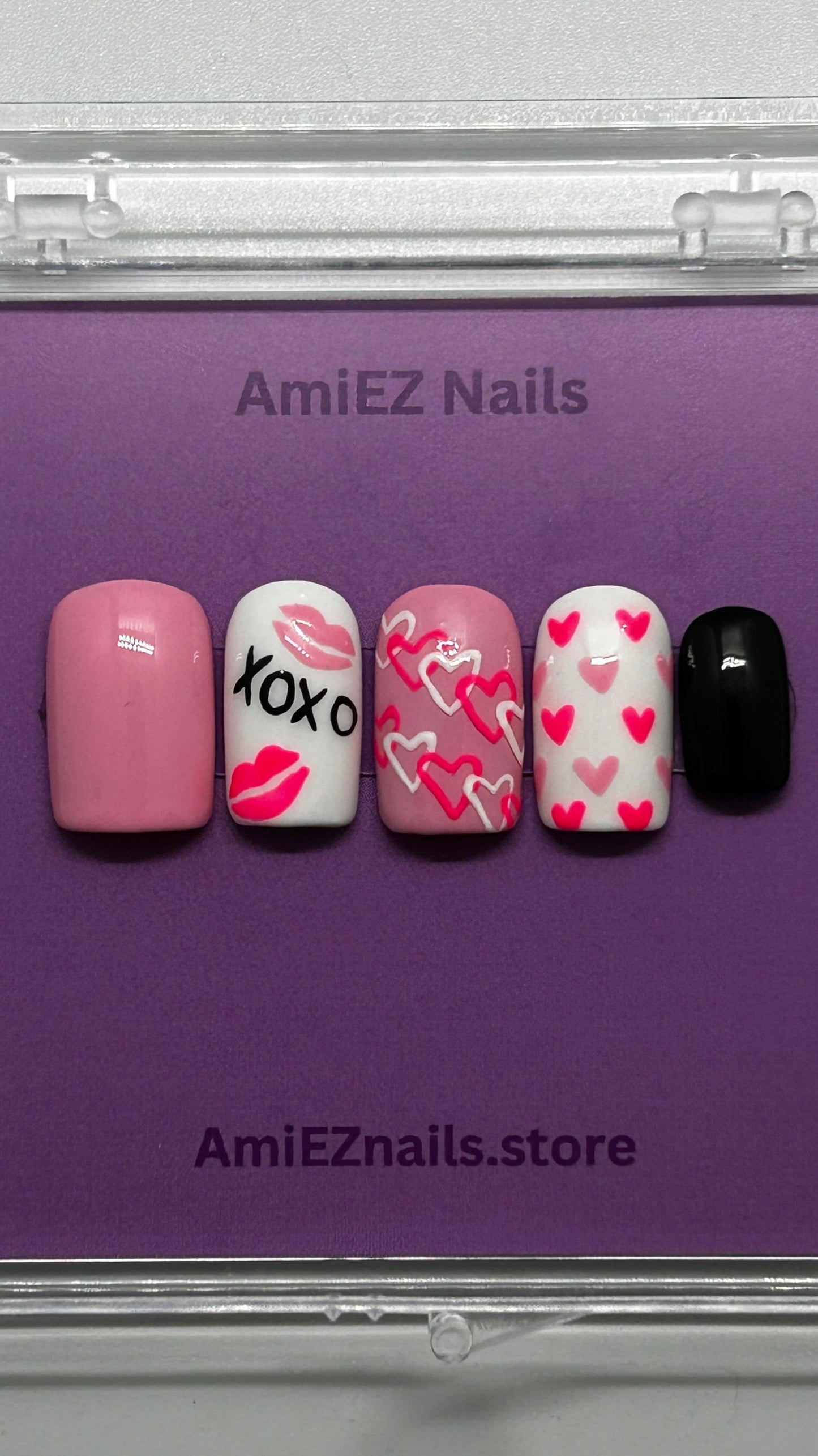 Love Note Gel Nails