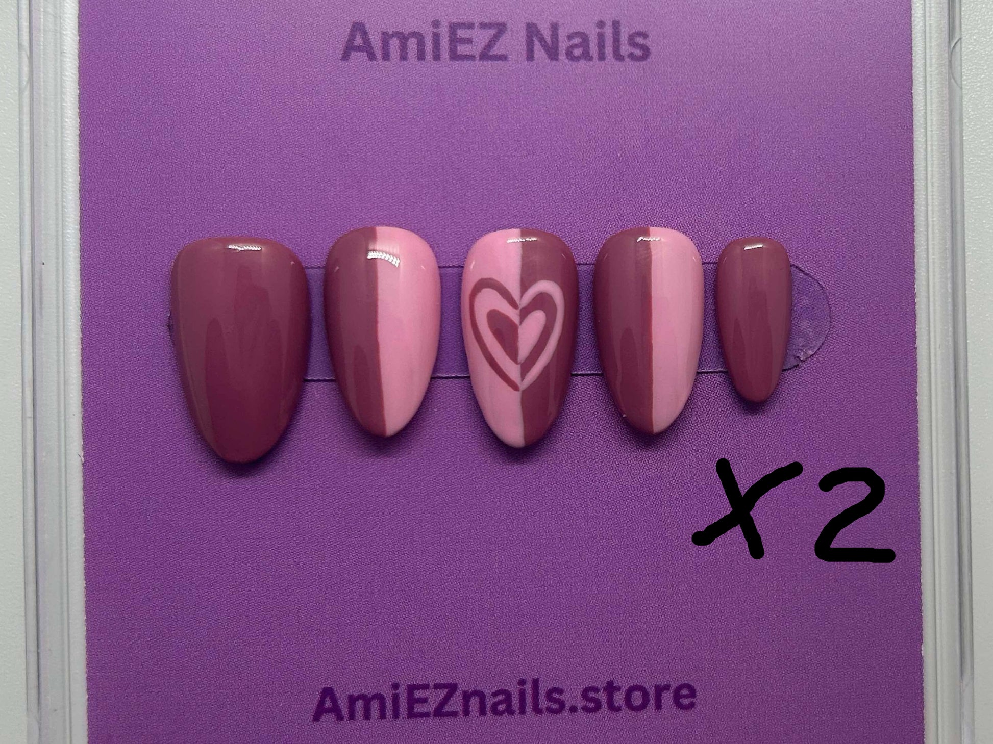 Blush Crush Valentines Day Gel Nails