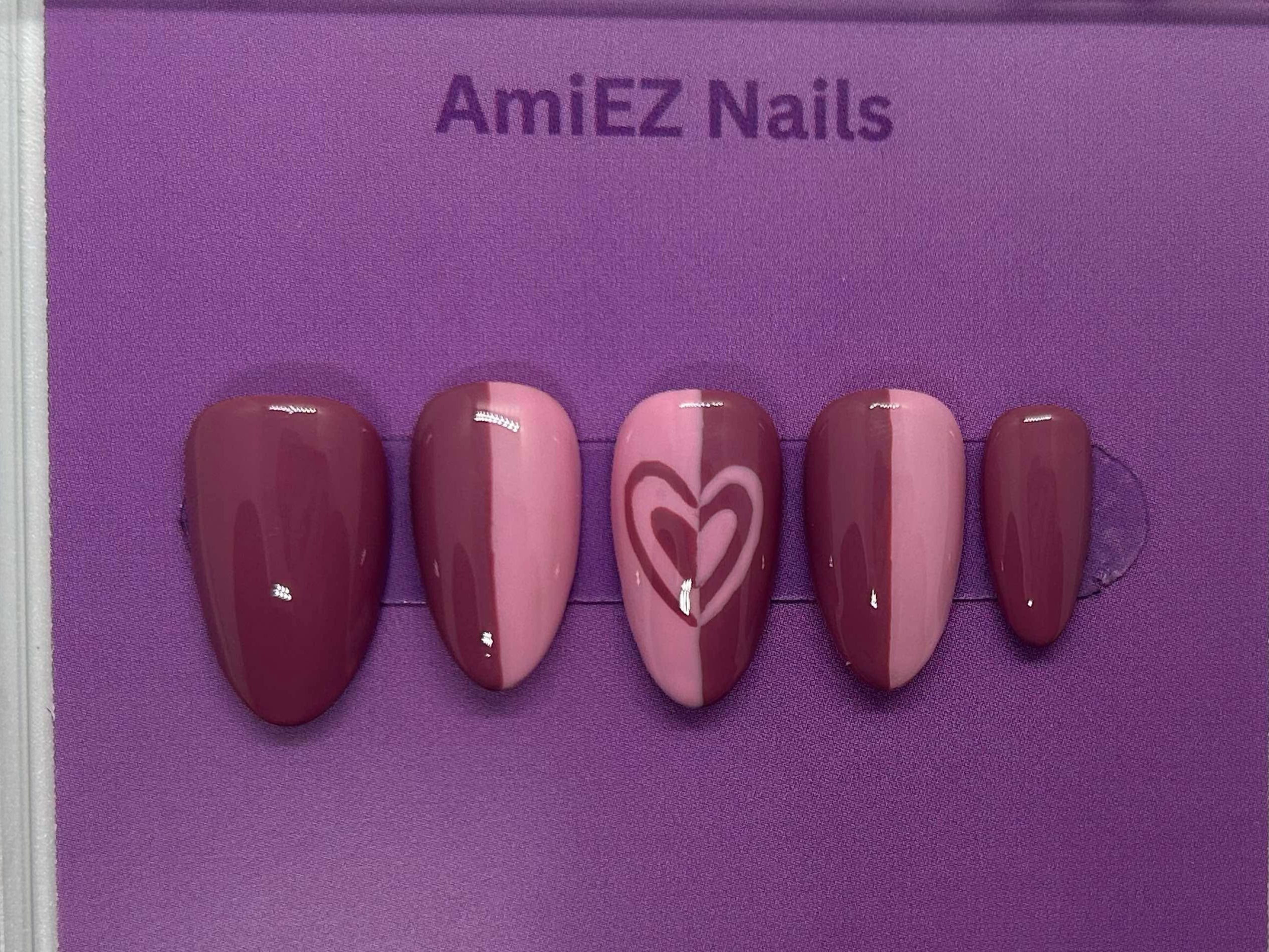 Blush Crush Valentines Day Gel Nails