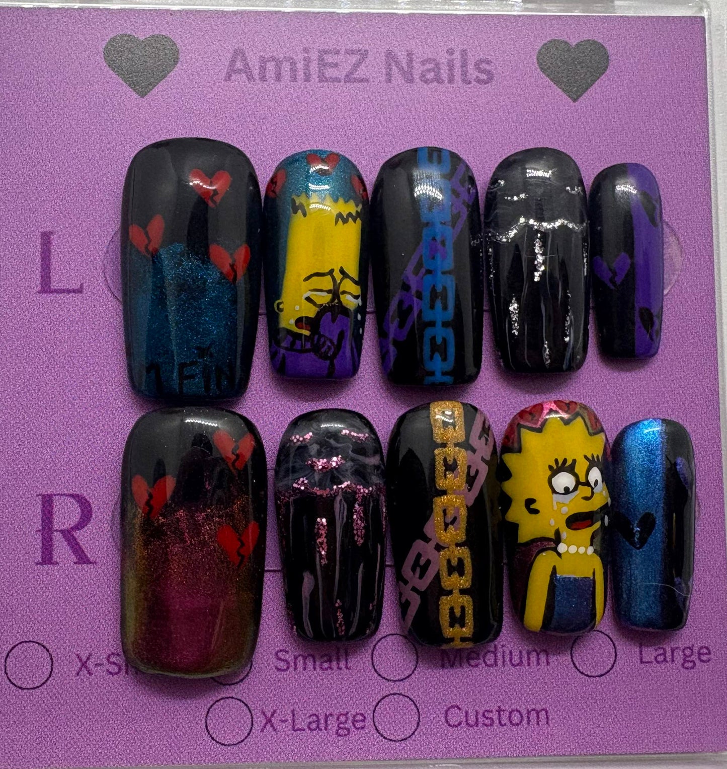 Custom GelX Nail Set