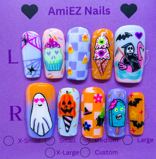Boo in the Sun Gel Nail Set