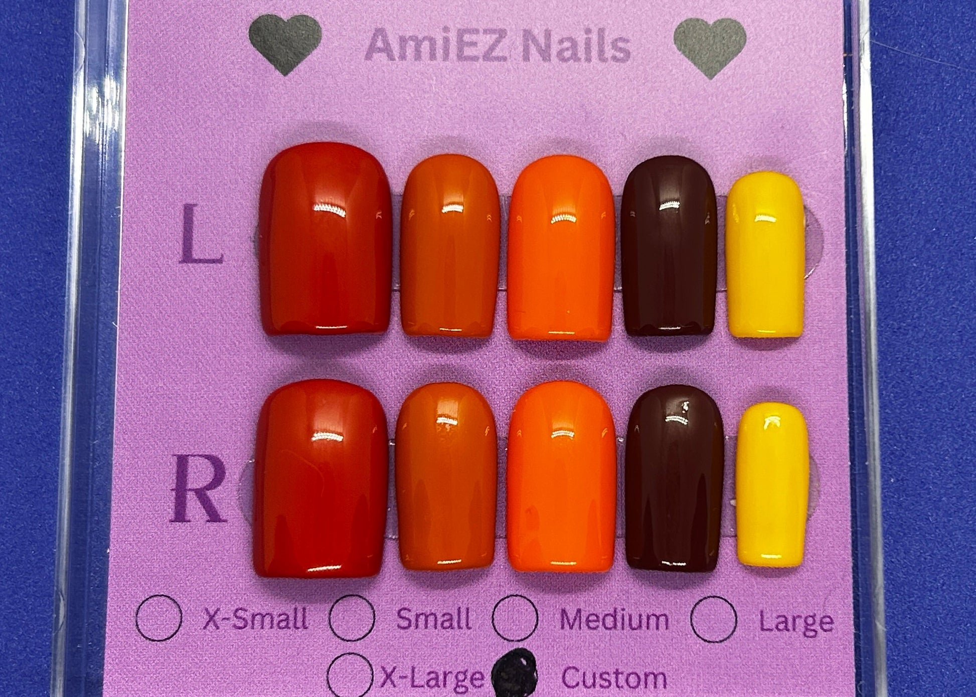 Harvest Sunset Gel Nail Set