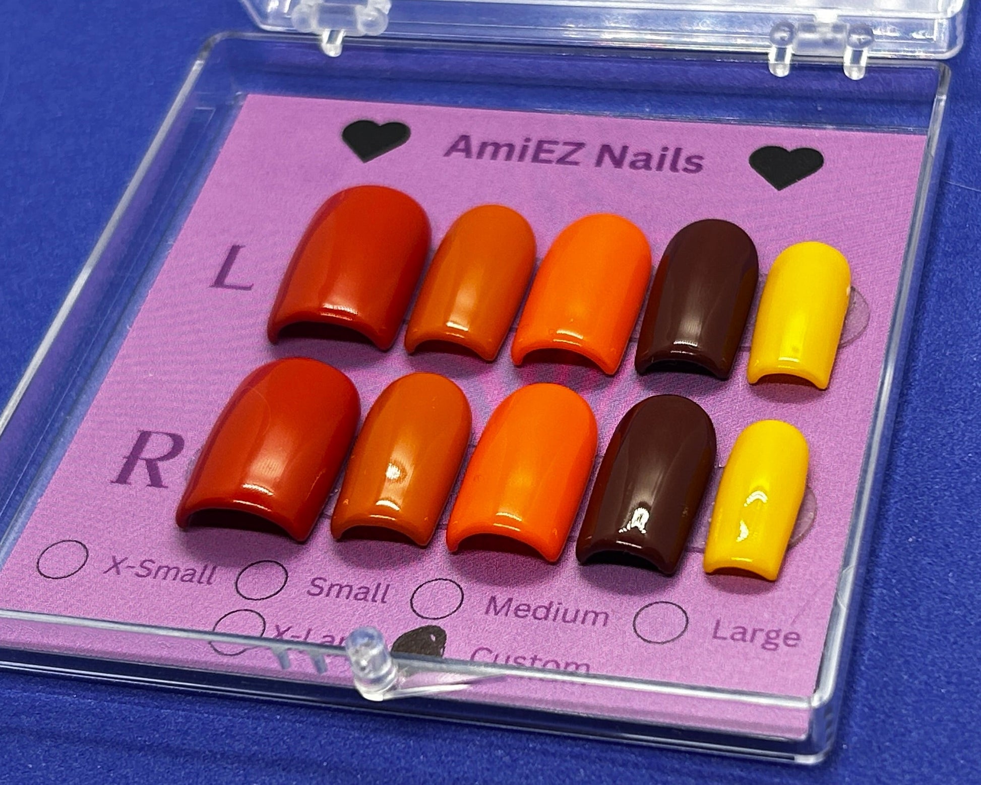 Harvest Sunset Gel Nail Set