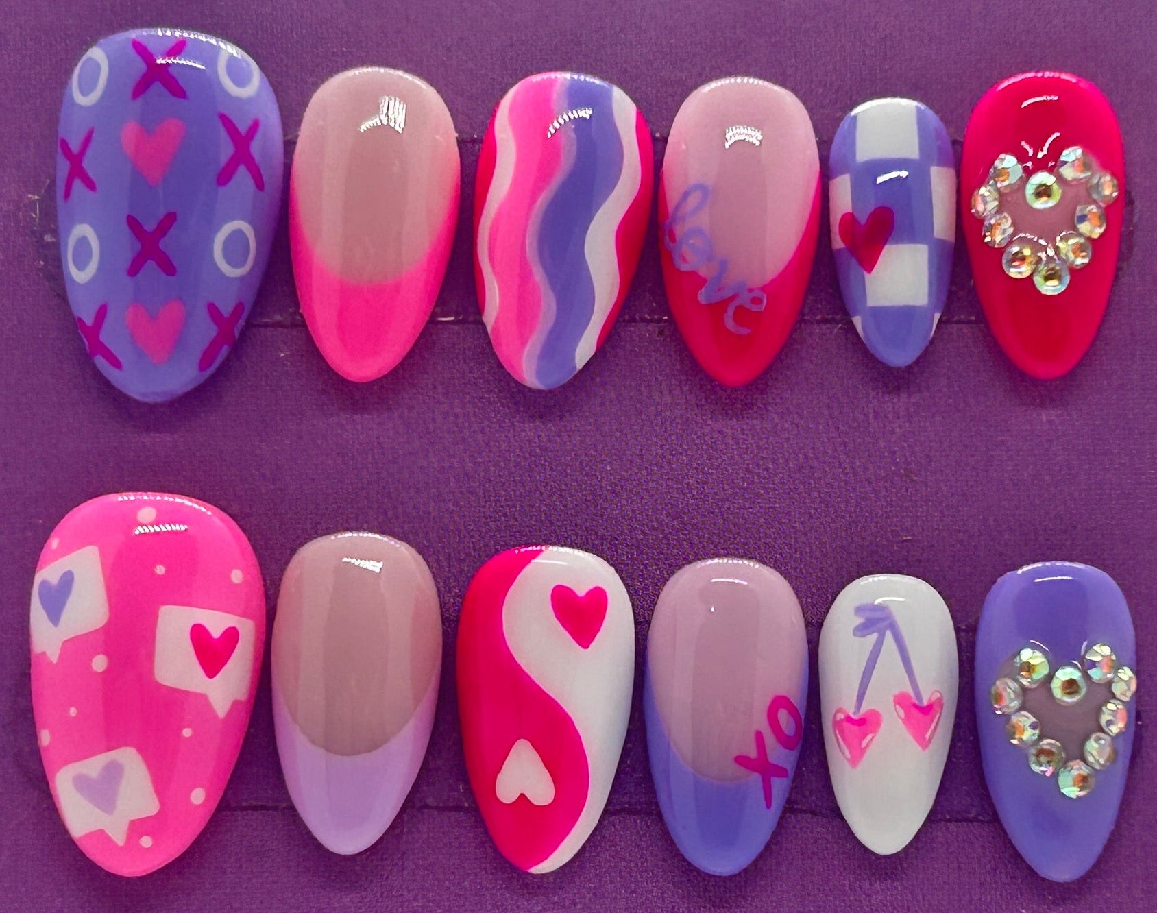 Love Notes Only GelX Nail Set