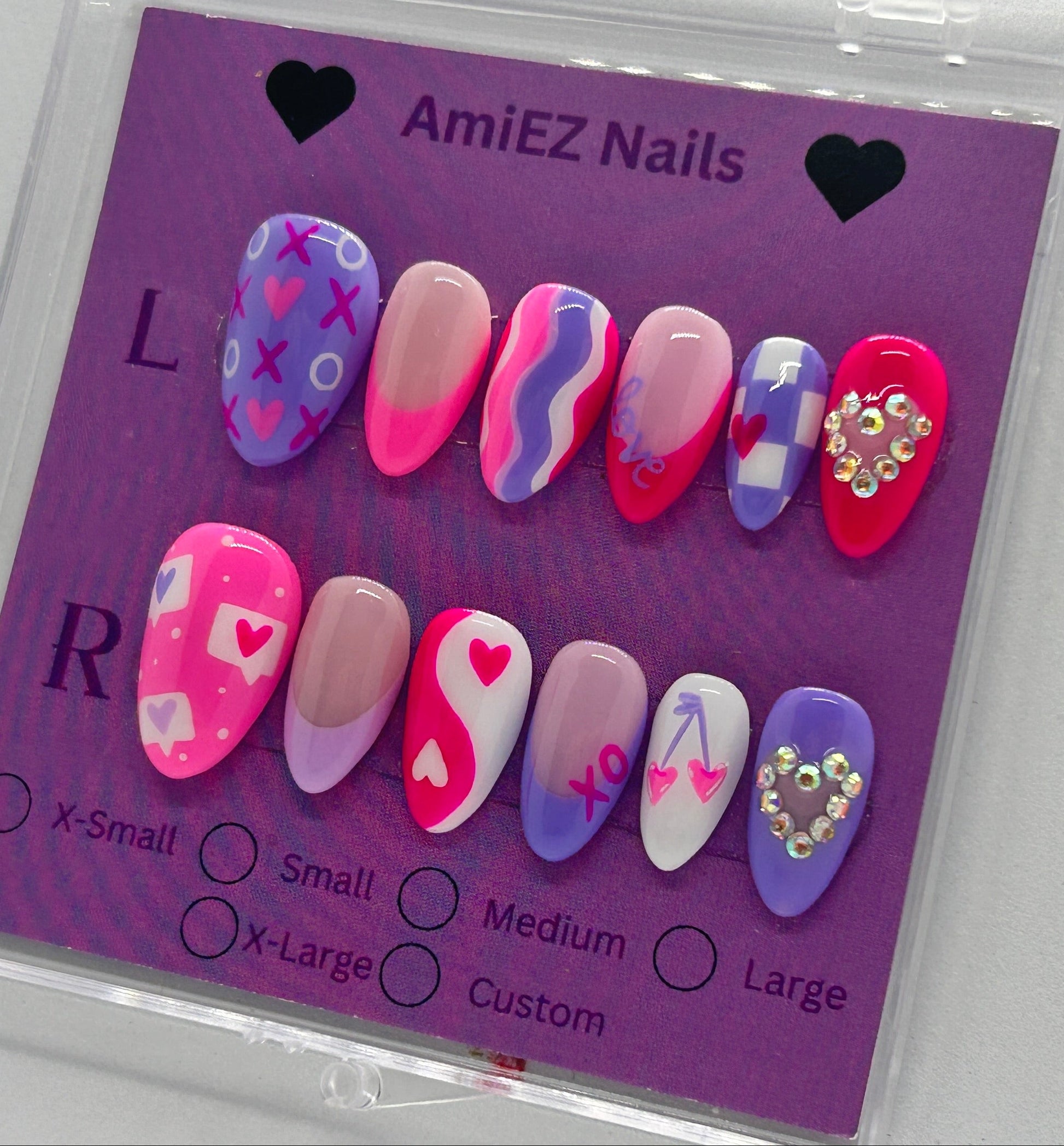 Love Notes Only GelX Nail Set