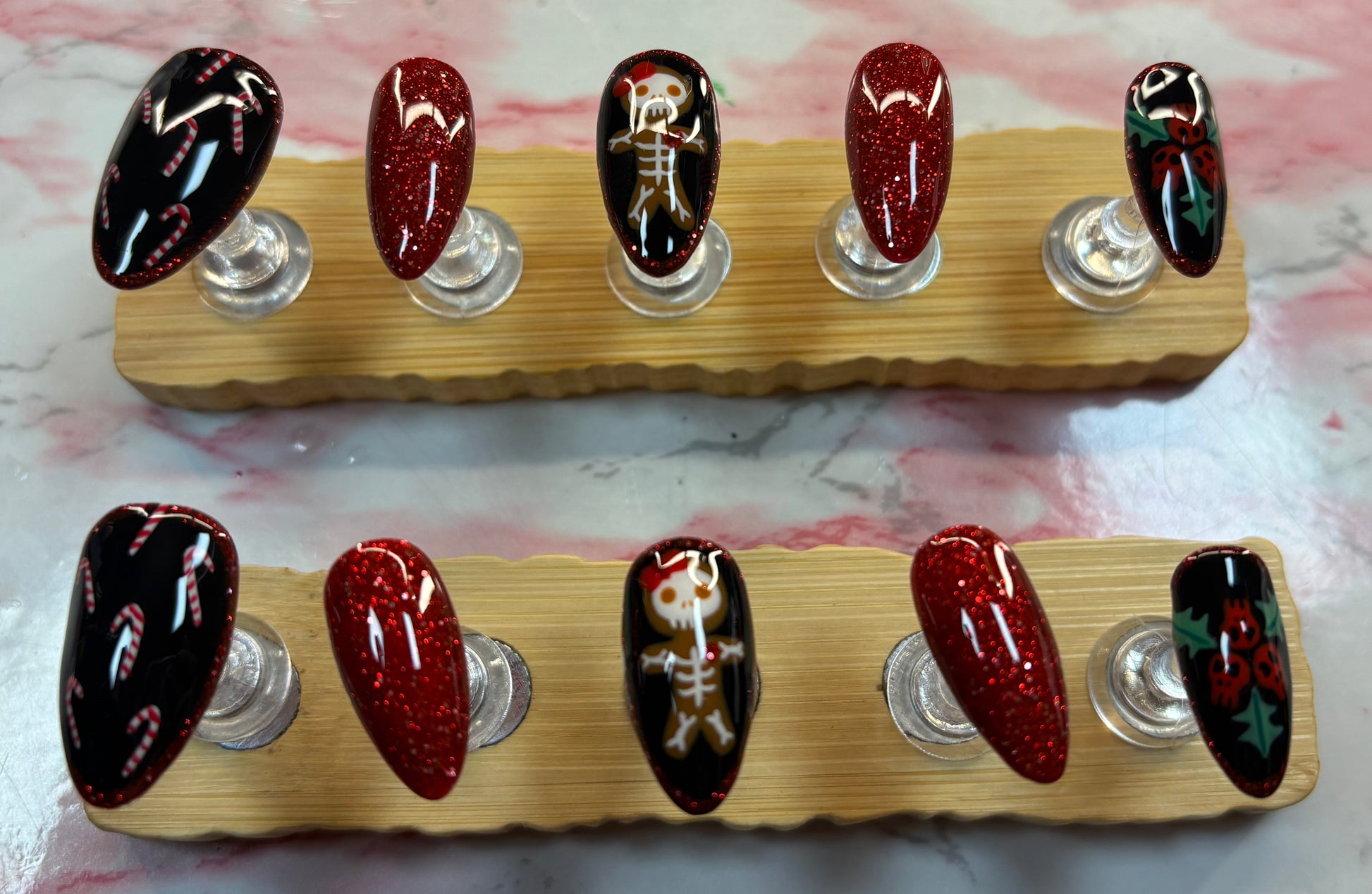Merry & Morbid Gel Nail Set