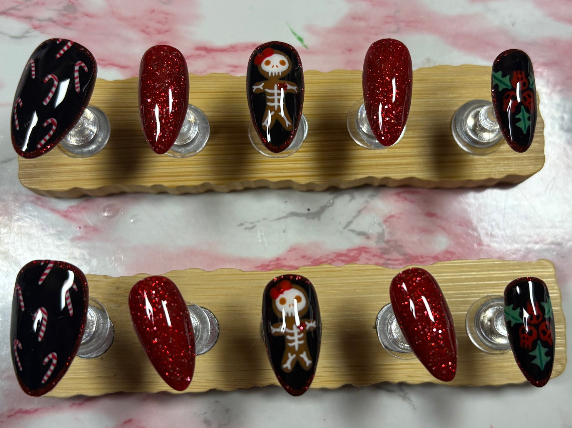 Merry & Morbid Gel Nail Set