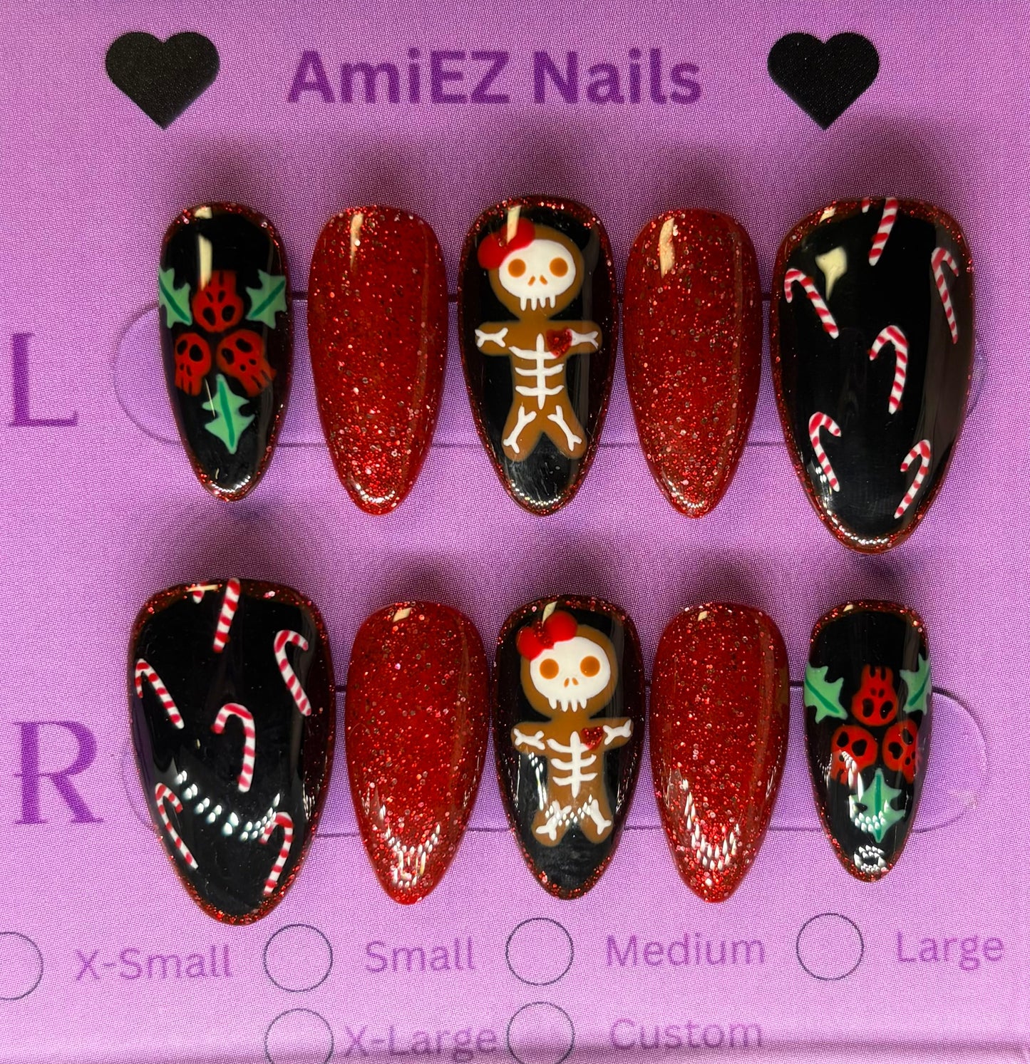 Merry & Morbid Gel Nail Set
