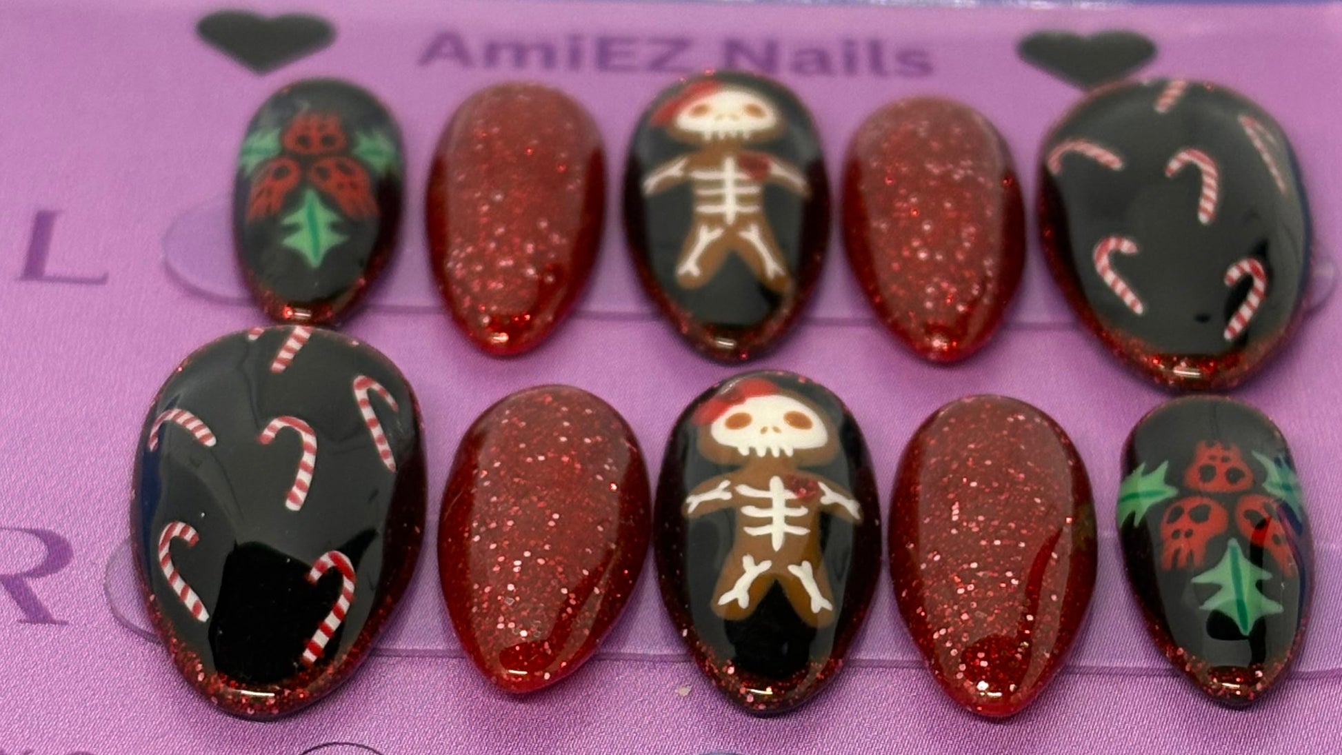 Merry & Morbid Gel Nail Set