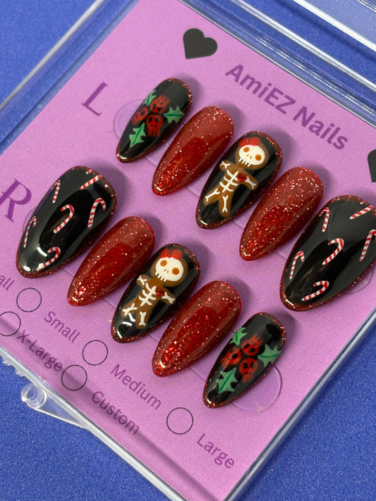 Merry & Morbid Gel Nail Set