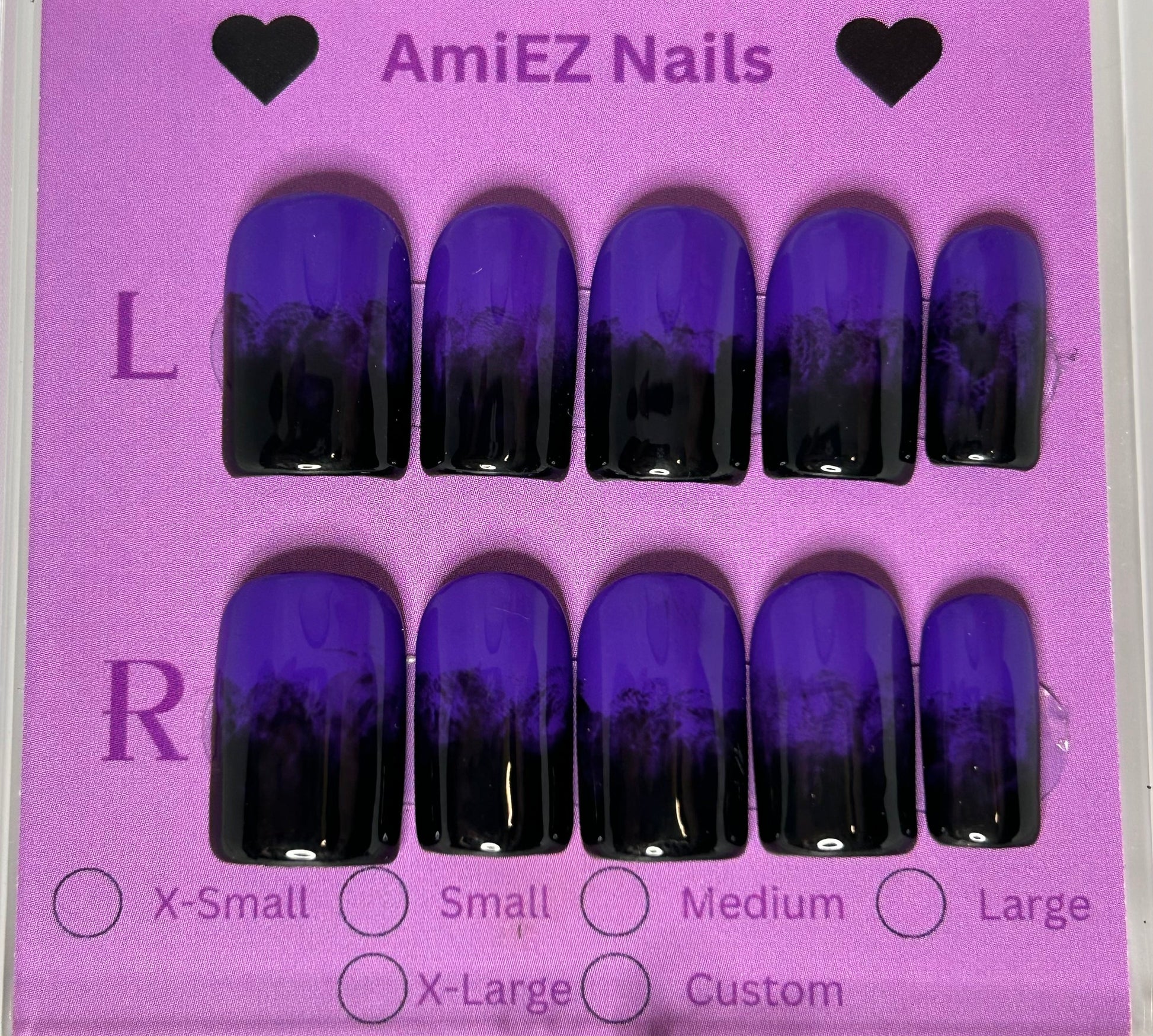 Midnight Amethyst Ombre