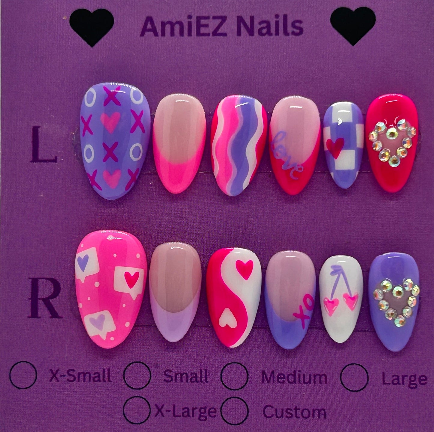 Love Notes Only GelX Nail Set
