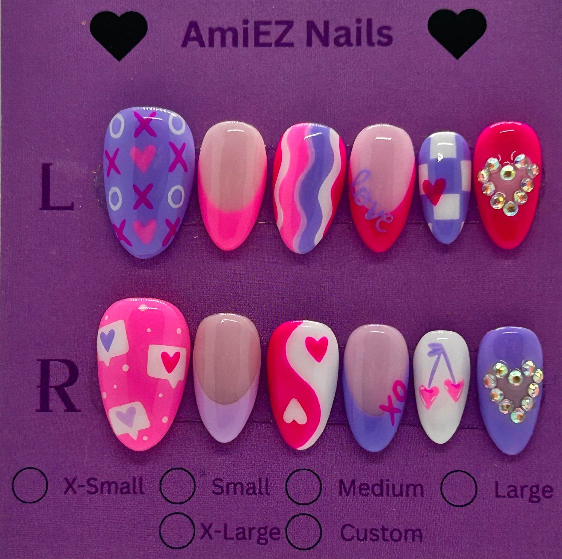 Love Notes Only GelX Nail Set
